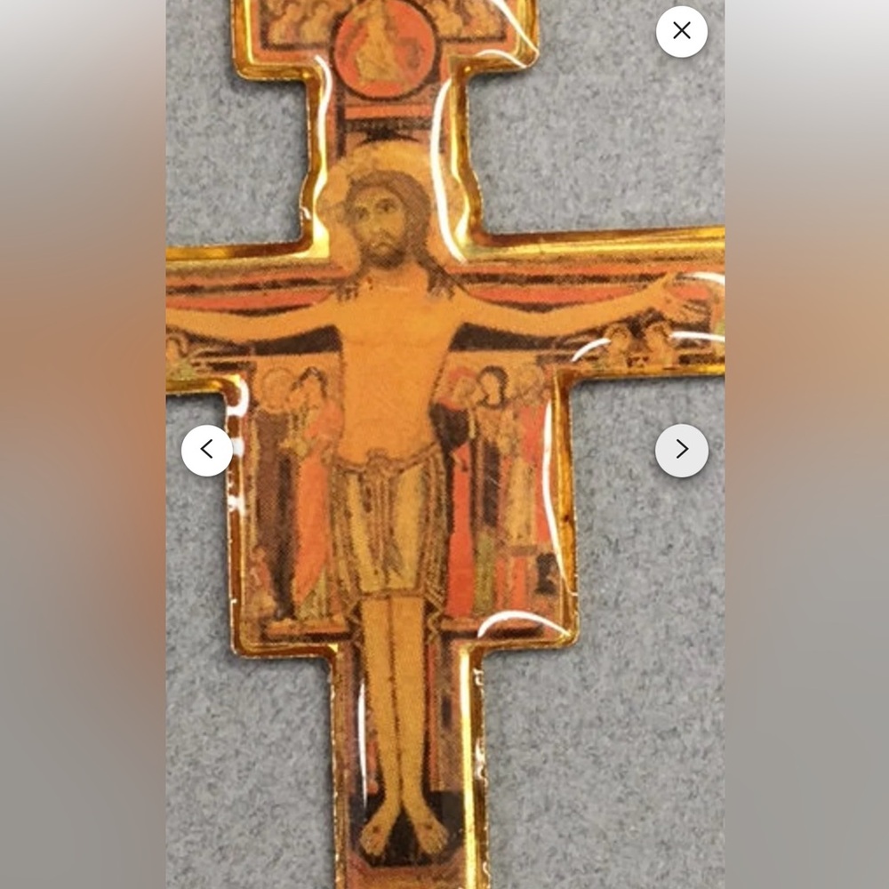 Vintage San Damiano Cross - Picture 5 of 7